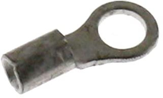 Lumonic 25x Quetschkabelschuhe blank 0,5-1,5mm² I RIngkabelschuhe M3 unisoliert I Kabelschuhe M3, Rohrkabelschuh 0,5mm2 1,5mm2 Ringösen, Quetschverbin