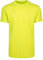 Build Your Brand T-Shirt Round Neck, Frozen Yellow, M, Uomo