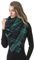 MAKFORT Femme Écharpe Grand Plaid en Laine Acrylique Foulard Long Chaude Vogue en Automne/Hiver Cape Souple Confortable (E)