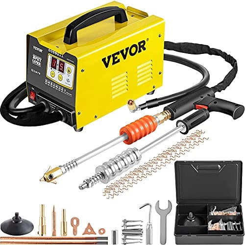 VEVOR Tire Clou Carrosserie 3KW, Spot Welder 7 Modes, Outil de Tire Clou 230V Débosselage Carrosserie pour Réparation de Tôle Voitures