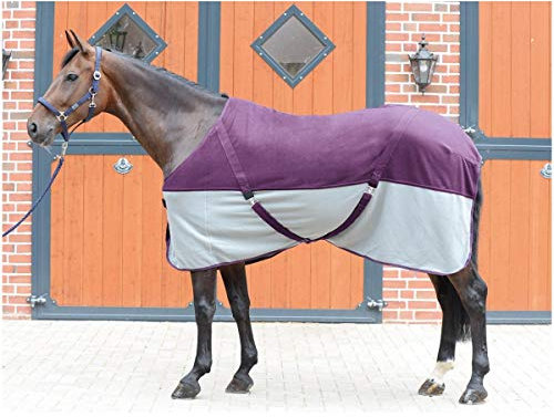 Busse Abschwitzdecke Comfort Plum/Grey 145cm