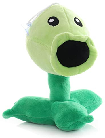 JHESAO 7 Plants VS Zombies Plush Toys PVZ 1 2 Stuffed Soft Doll Green Pea Shooter Plush Toy New