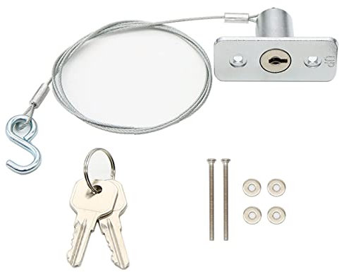 Universal Garage Door Opener Emergency Disconnect Release Key Lock Cable