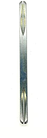 Spindle Bar 7mm 110mm Length Split Steel Zinc Finish for Door or Window Handles UPVC (Split 7mm x 110mm Bar)