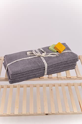 Questo Casa, 1 Stück Handtuch, 100% Baumwolle, Badetuch/Handtuch, Geräuchert, 50x90 cm