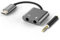 Cubilux USB C Kopfhörer und Mikrofon Adapter, Typ C auf 3,5 mm TRS Mikrofon Audio Adapter für iPhone 16/15 Pro Max,iPad Pro/Air, Samsung S25/S24/S23 Tab S9/S8/S7, Pixel 9/8/7 Pro