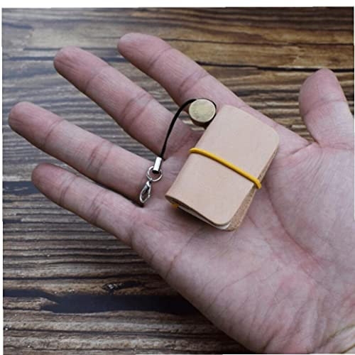 Danlai Mini Notebook Leder Cover Kleiner Tragbarer Taschenbuch Notiz Buch Geschenk Office School Reise Reiseverkehrsvorräte
