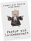 Mr. & Mrs. Panda Postkarte Pastor Leidenschaft - Geschenk, Kirche, Firma, Grußkarte, Einladung Geburtstag, Rente, Ansichtskarte, Jubiläum,