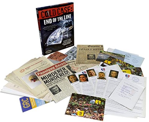 Think Fun Cold Case: End of The Line Mystery Game
