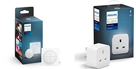 Philips Hue Tap - Dial Switch for Smart Lighting Control. Indoor Home Lighting Automation, Google Assistant & Apple HomeKit Compatible, White, 1 Count