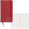 Idena 11072 - Terminkalender 2024, 80 x 150 mm, slim dunkelrot, 192 Seiten, 1 Woche auf 1 Seite, Agenda, Wochenplaner, Soft Touch Einband