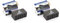 Whiteboard-Löscher Kangaro mini magnetisch Größe 33x57x22mm, K-N12WBWM, Schwarz (Packung mit 2)