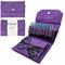 Lykke Austauschbare Stricknadeln, 12,7 cm, Indigo-Holznadeln, Stricknadel-Set – (Violetter Denim-Effekt)