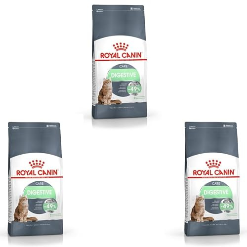 Royal Canin Digestive Care | 3er Pack | 3 x 400 g | Alleinfuttermittel für ausgewachsene Katzen | Mit Präbiotika
