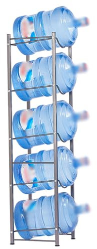 Soporte para Botella de Agua de 5 galones Soporte para Jarra de Agua,Estante para Jarra Enfriador de Agua de Alta Resistencia,Estante Organizador de Almacenamiento de Agua para jarras