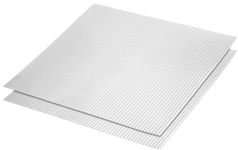 sourcing map 7200pcs Self Adhesive Mirrors Mosaic Tiles, 5 x 5 mm Mini Square Acrylic Disco Ball Tiles Sticker for DIY Disco Ball Craft Decorations Making, Silver