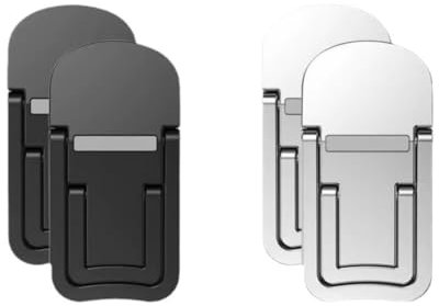 Mini Supporto per Laptop, 2 paia Supporto Portatile Invisibile per Laptop, Supporto PC Portatile Pieghevole, Supporto universale per Laptop Regolabile, Supporto da ergonomico Leggero per Laptop