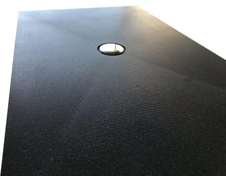 Piatto Doccia Filo Pavimento 95X80 In Pietra Lavica slim Antiscivolo spessore 3 cm