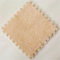 8 Stück 30 x 30 cm Plüsch-Teppich for Wohnzimmer, Schlafzimmer, weiche Plüsch-Spielmatte, Schaumstoff-Plüsch-Teppichunterlage, Puzzle-Matte(Camel)