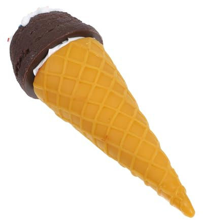 Ciieeo Eiscreme Modell Waffel Tüte Dekoration Realistisch Simulation Eistüte Spielzeug Für Fotografie Und Ladendekoration Für Cafés Und Geschäfte