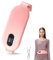 WRQIOO Heat Pad for Period Pain Relief, 9 Heat Levels and Massage Modes Portable Heating Pad, Rechargeable Menstrual Heat Pads with LED Display, Wearable Period Heat Pad Belt for Period Pain Relief