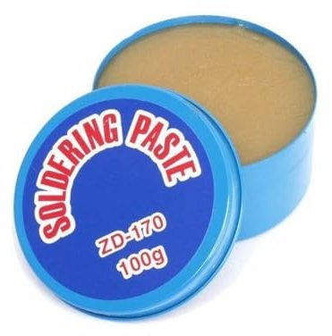 EMPOTEC Pasta Saldante EM-170 Confezione 100g Flussante per Saldatura a Stagno Pulisce Punta Saldante Migliora Rendendo Lucida la parte Saldata Ottima Qualità per Ambito Professionale (3)