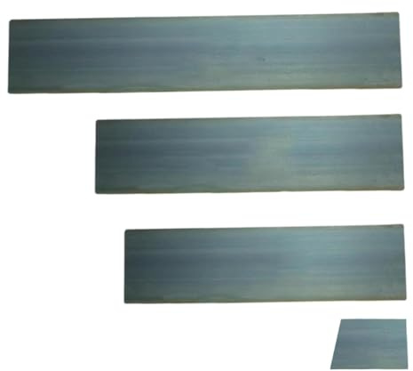 KiBcsLic Lot de 4 Raclettes à Bords épandeurs pour Mastic de Carrosserie, pour Le Bricolage, Le Mastic, Le Vitrage