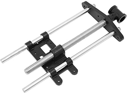 Tornillo de banco de carpintero para trabajos de carpintería, banco de trabajo de máquina de trabajo ajustable, sujeción segura, para bricolaje de madera y metal, uso en taller para niños, 26 cm