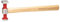 KS Tools 140.2135 Marteau à retreindre petite tête concave en acier poli Manche hickory