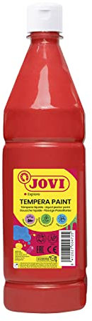 Tempera liquida jovi escolar 1000 ml bermellon