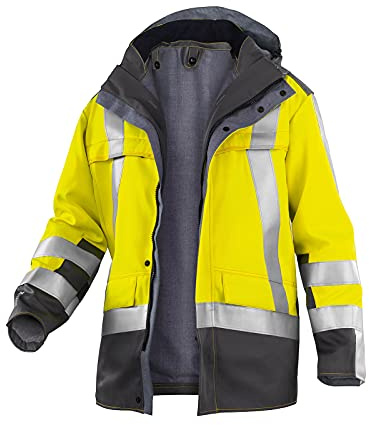 KÜBLER Workwear | SAFETY 8 Parka PSA 3 | warngelb/anthrazit | Größe S