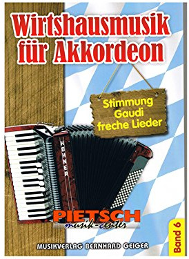 Wirtshausmusik für Akkordeon - Band 6