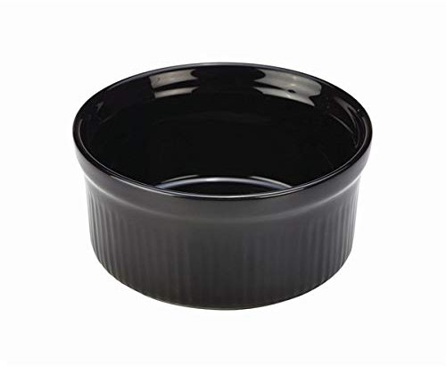 GenWare Porcelain Ramekins Black 8cm, Single
