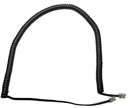 10 Stück Hörerschnur für Modelle optiPoint, 400/500/600,Openstage 10/15/20/30/40/60, Octophone Telekom Serie FXX, Stecker RJ10 auf RJ10,NEU, Länge: reine Wendellänge ca. 50cm, Gesamtlänge Hörerschnur ca. 75cm