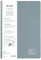 kleid 8904 Notizbuch, 2 mm, Raster-Notizbuch, A5, 2 mm, quadratisch, Grau