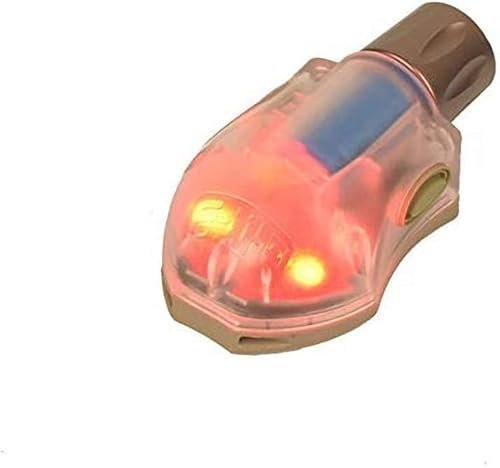 Lumière de Survie aéroportée Militaire IR Tactique de lumières stroboscopiques avec Ruban Magique pour élément de Casque Fast-(BR)