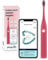 Playbrush Smart One, elektrische Schallzahnbürste mit smarter Mundhygiene-App, Andruckkontrolle zum Zahnfleischschutz, Timer, 3 Putzprogramme, 1 Aufsteckbürste, 3 Wochen Akku, coral