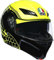 AGV Herren COMPACT ST E2205 Multi PLK Motorrad Helm, Detroit Yellow Fluo/Black, XS