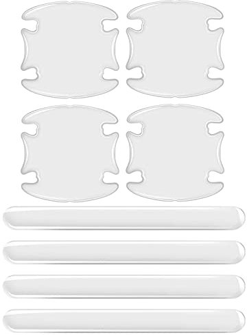 Maodom Car Door Handle Protector | Car Door Handle Cup Scratch Protector,Non-Marking Door Bowl Anti-Scratch Protection Door Handle Covers for Car