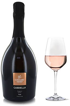 Cipriani Prosecco Rosé Doc Millesimato ''Gabriella'' 2021, Italienischer Prosecco, 750 Ml