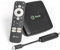 YOUIN Récepteur Android TV T2 EN1060K 4K UHD avec DVB-T2 Chromecast Assistant Google HDMI WiFi Dual Band Bluetooth USB TV Connectée