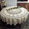 USTIDE 150 cm gehäkelte Spitze Tischdecke rund wunderschöne Hochzeit Party Tischdecke Vintage Esszimmer Küche Tisch Abdeckung