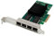 DIGITUS Gigabit Ethernet Server Netzwerkkarte - 4 Port RJ45 - NIC - Intel I350 - halogenfrei - 10/100/1000 Mbps