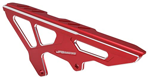 JFG RACING Kettenschutz Motorrad,Kettenschutzabdeckung,Dirt Bike Ritzel Schutzhülle Kettenschutz Abdeckung CNC für Sur Ron Light Bee S/X Segway X260/X160-Rot