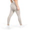 SMILODOX Leggings Damen Amaze Pro mit Scrunch, Butt Lift Sporthose High Waist V-Shape Trainingshose Seamless Blickdicht Yogahose Für Sport Fitness Alltag, Größe:S, Color:Khaki