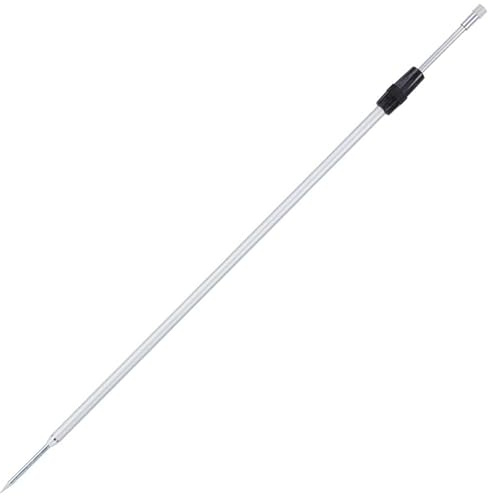 Balzer Rutenhalter Tele Alu Bankstick mit Stahlspitze für harte Böden (bis 105 cm)