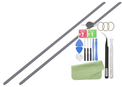 ifixbook Rubber Feet Strips Replacement for Microsoft Surface Laptop Studio 14.4 1964 Gray