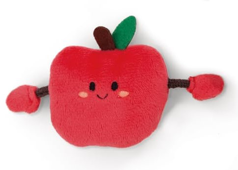 Mini MagNICI Apfel 6cm rot - Kuscheltier mit Magnet – Magnettier für Kühlschrank, Tafel, Metall & vieles mehr
