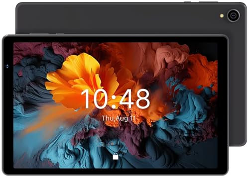 ApoloSign Tablettes tactiles Android 10,1 Pouces, Tablette à écran IPS Full HD, processeur 8 cœurs, 8 Go de RAM 64 Go de ROM, Extensible jusqu'à 128 Go