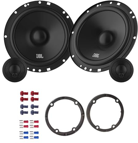 JBL Stage161CFS Lautsprecher mit Einbauset passend für Mercedes Sprinter ab 2006 Türen vorne 450 Watt 165mm 2 Wege Kompo